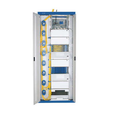 Outdoor Fiber Optic Terminal Box for 96 144 288 Fiber Cable in Cross Connect Cabinet