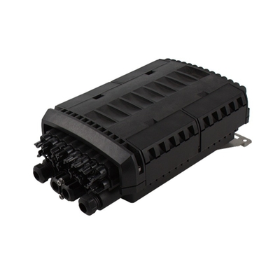Outdoor Waterproof Wall Mountable FTTH Fiber Splitter Cable Distribution Box 16 Ports