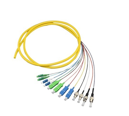 SC UPC Single Mode 1.5M Simplex Fiber Optic Pigtail for Wide Temperature Range -40-70°C