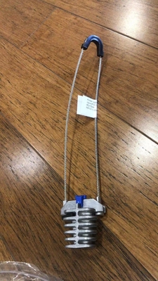 Plastic and Metal 2-9MM Fiber Optic Tension Clamp for Drop Cables Customizable Design