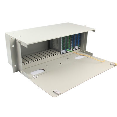 19 inch Frame Empty FTTH LGX Chasis for Module Splitter