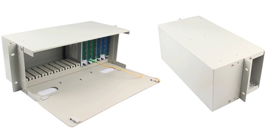 19 inch Frame Empty FTTH LGX Chasis for Module Splitter
