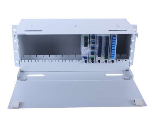 19 inch Frame Empty FTTH LGX Chasis for Module Splitter