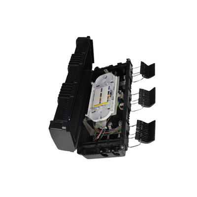 6 Port Horizontal Fiber Optic Enclosure for Aerial/Direct Burial/Duct Mounting System
