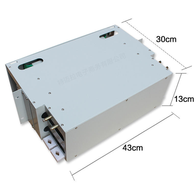 Plastic Fiber Optic Splice Cable ODF with 48 Port Full Loaded Tray and SC/UPC Adapters