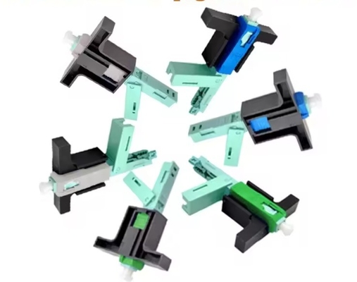 SC Fast Connector Butterfly for Market FTTH Fiber Optic Drop Cable Return Loss 50db