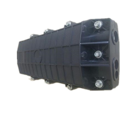 Distribution Fiber System FTTH 12 24 48 96 144 288 Core Horizontal type Fiber Optic Splice Closure with 3