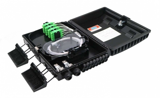 16 Fibers Optical Splice Closure Joint Box for Distribution Box FTTH Fibre Termination