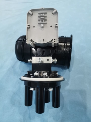 7 Branch 96/144 Core Wall Mount Pole Fiber Optic Junction Box with Heatshrinkable Seal