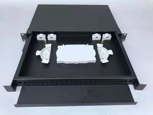 Telecom Communication Optical Fiber Terminal Box Fully Equipped with Mpo To Lc Cassette
