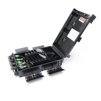 PC ABS Material 8 Core Fiber Optical Terminal CTO/NAP Distribution Box with PLC Splitter 1x8