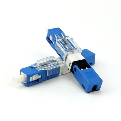 3 Mechanical SC APC SC UPC Fiber Optic Fast Connector FTTH Quick Connector Assembly