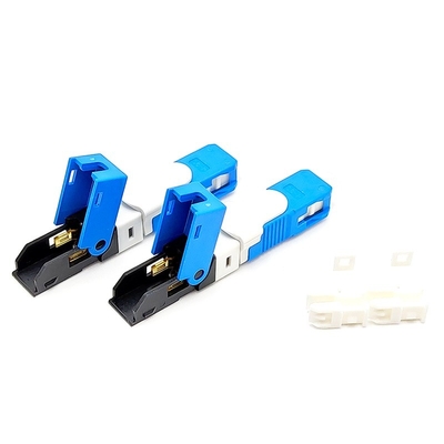 3 Mechanical SC APC SC UPC Fiber Optic Fast Connector FTTH Quick Connector Assembly