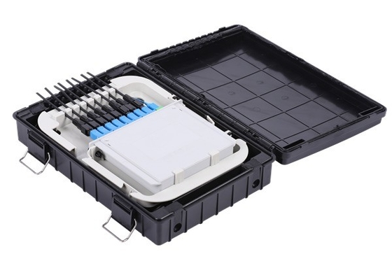 3 Time Telecommunication Plastic 8 Cores Distribution Box for Fiber Optic Installation