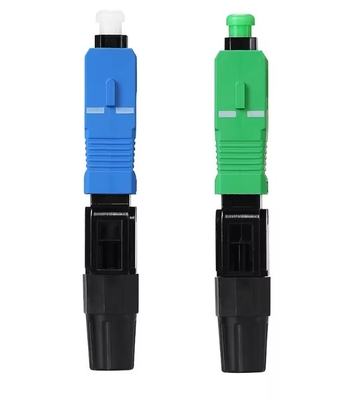 100pcs FTTH Fiber Quick Connector Field Assembly for Smooth Fiber Signal Transmission