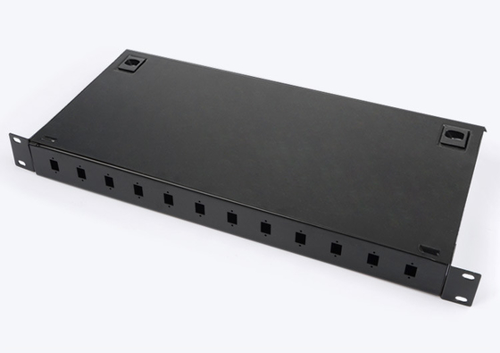 SM/MM/OM3 Fiber Type 2x4 Optical Splitter 2x32 PLC for 19 Inch Rack Mount Fiber Splitter