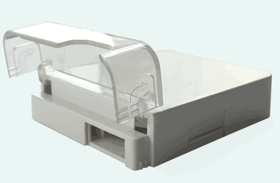 100.5*85*29mm Telecommunication 4 ports Fiber Optic Faceplate Terminal Junction Box