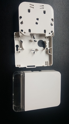 100.5*85*29mm Telecommunication 4 ports Fiber Optic Faceplate Terminal Junction Box