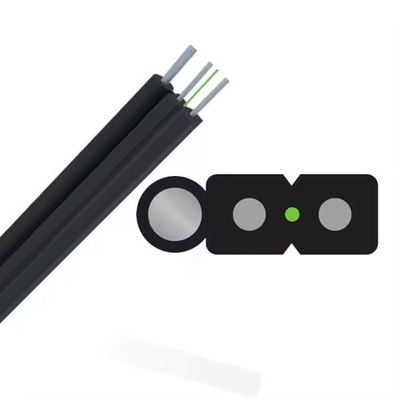 Telecommunication G657a Frp Kfr Drop Indoor Ftth Fiber Optic Cable for Customized Needs