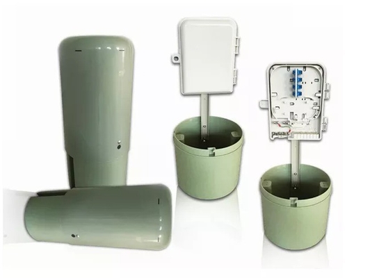 Outdoor Fiber Optic Distribution Point ODP Pedestal with 3- and 24 Ports Max Capacity