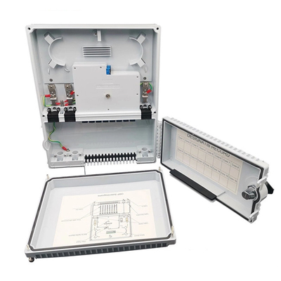 Two doors 3 in 8 core 16 core box odp solid fiber optical distribution point for networking
