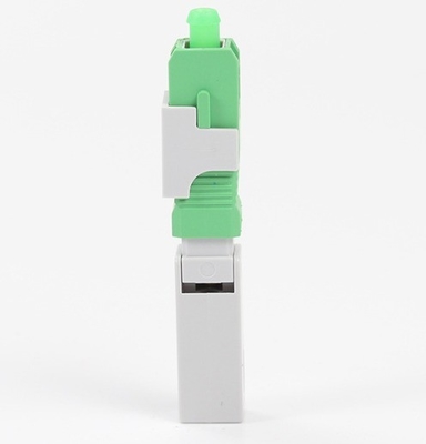 FTTH SC APC Fast Connector Assembly for Low Signal Loss Fiber Optic Field Installation