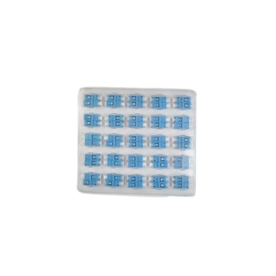 Single Mode Multi Mode Fiber Optic SC Simplex Flange Adapter Coupler for Network None