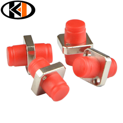 Single Mode Multi Mode Fiber Optic SC Simplex Flange Adapter Coupler for Network None