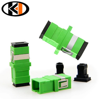 Single Mode Multi Mode Fiber Optic SC Simplex Flange Adapter Coupler for Network None