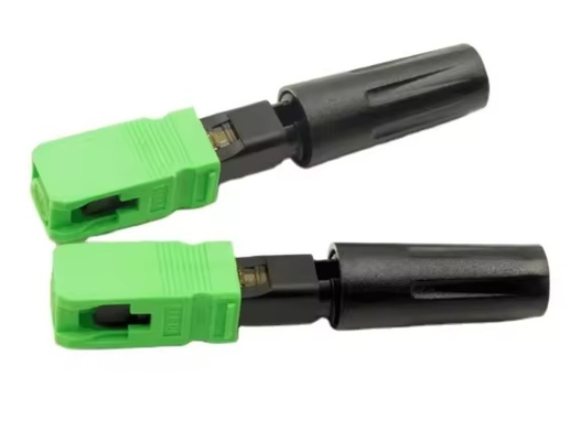 Singlemode or Multimode SC/APC SC/UPC Fiber Optic Fast Connector for FTTH Drop Cable