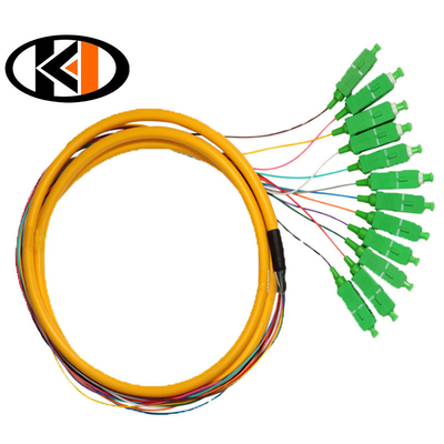 1.5m SC/UPC or SC/APC Single Core Optical Fiber Pigtail with Insertion Loss ≤0.3dB