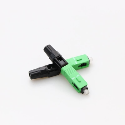 SC APC/UPC Fast Connector for FTTH Field Assembly Fiber Optic Adapter in Network 3G