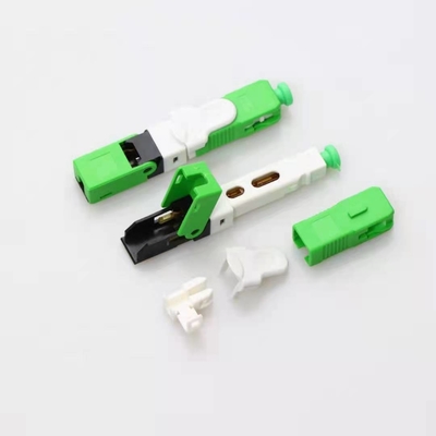 SC APC/UPC Fast Connector for FTTH Field Assembly Fiber Optic Adapter in Network 3G