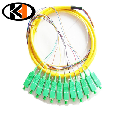 1.5m SC/UPC or SC/APC Single Core Optical Fiber Pigtail with Insertion Loss ≤0.3dB
