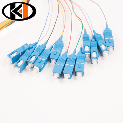 1.5m SC/UPC or SC/APC Single Core Optical Fiber Pigtail with Insertion Loss ≤0.3dB