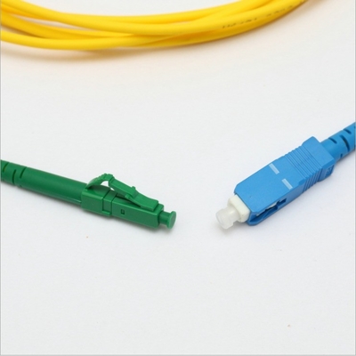 SC-SC Patch Cord 3m Length ≤0.3dB Insertion Loss Suitable for -40-70°C Environments