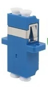 Multimode LC/UPC to LC/UPC Singlemode Fiber Optic Adapter Coupler with Low IL 0.3db