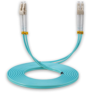 Telecommunication Connection SC LC UPC to LC UPC OM4 SR Duplex Fiber Optic Patch Cord