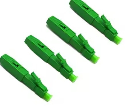 Easy-to- Fiber Optic LC/APC Fast Connector for Telecommunication