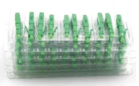 Easy-to- Fiber Optic LC/APC Fast Connector for Telecommunication
