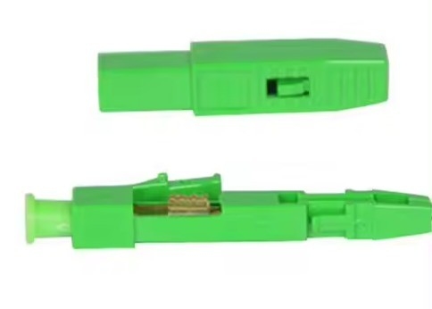 Easy-to- Fiber Optic LC/APC Fast Connector for Telecommunication
