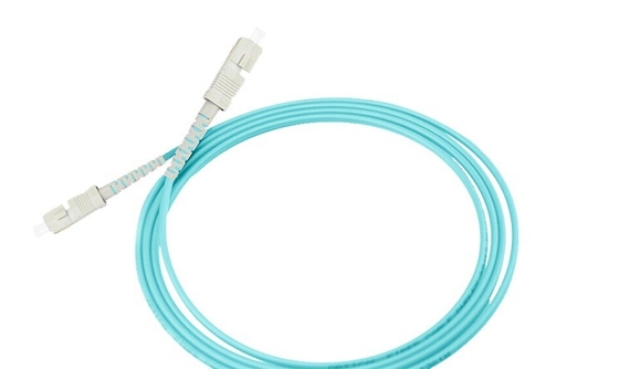 LC Connector Fiber Optic Patch Cord for Multimode Fiber Types and Data Transmission