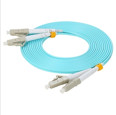 LC Connector Fiber Optic Patch Cord for Multimode Fiber Types and Data Transmission