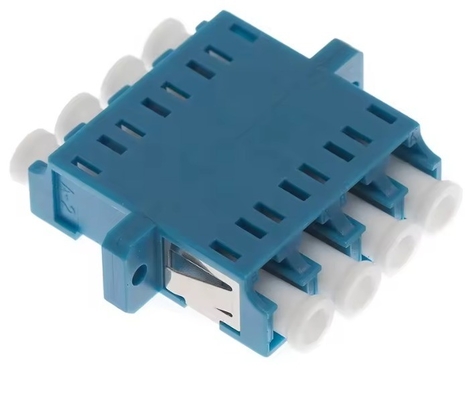 SM MM 4 Port LC APC/UPC 4 Duplex Fiber Optical Adapter for Fiber Signal Transmission