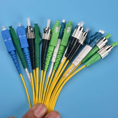 Fiber Cable 14130199 SS-OP-D-LC-S-10 LC/PC-LC/PC-Single Mode-G6.652D-2MM-10M-PVC- YE Patch cord AOC MPO cableHuawe