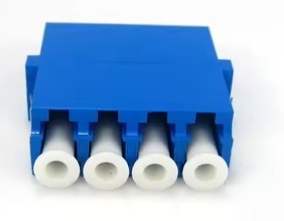 SM MM 4 Port LC APC/UPC 4 Duplex Fiber Optical Adapter for Fiber Signal Transmission