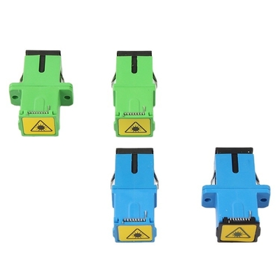SC APC SC UPC SX One-piecer Fiber Optic Adapter Without Flange for Signal Transmission
