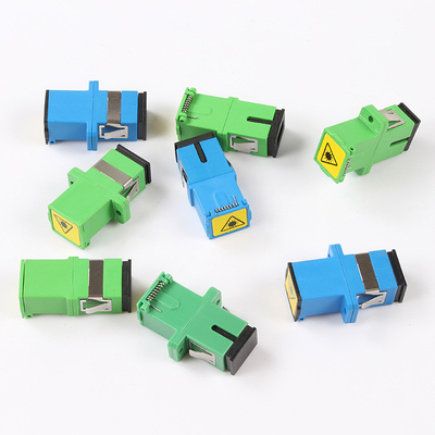 SC APC SC UPC SX One-piecer Fiber Optic Adapter Without Flange for Signal Transmission
