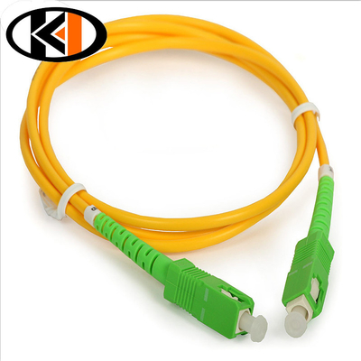 Telecommunication Fiber Type SM LSZH 2mm Patch Cord with Low Loss and Length Options