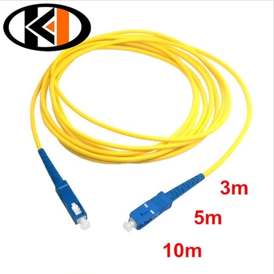 12 Year Fiber Optic Patch Cord for Telecommunication SC PC Upc Apc Optic Cable Patchcord